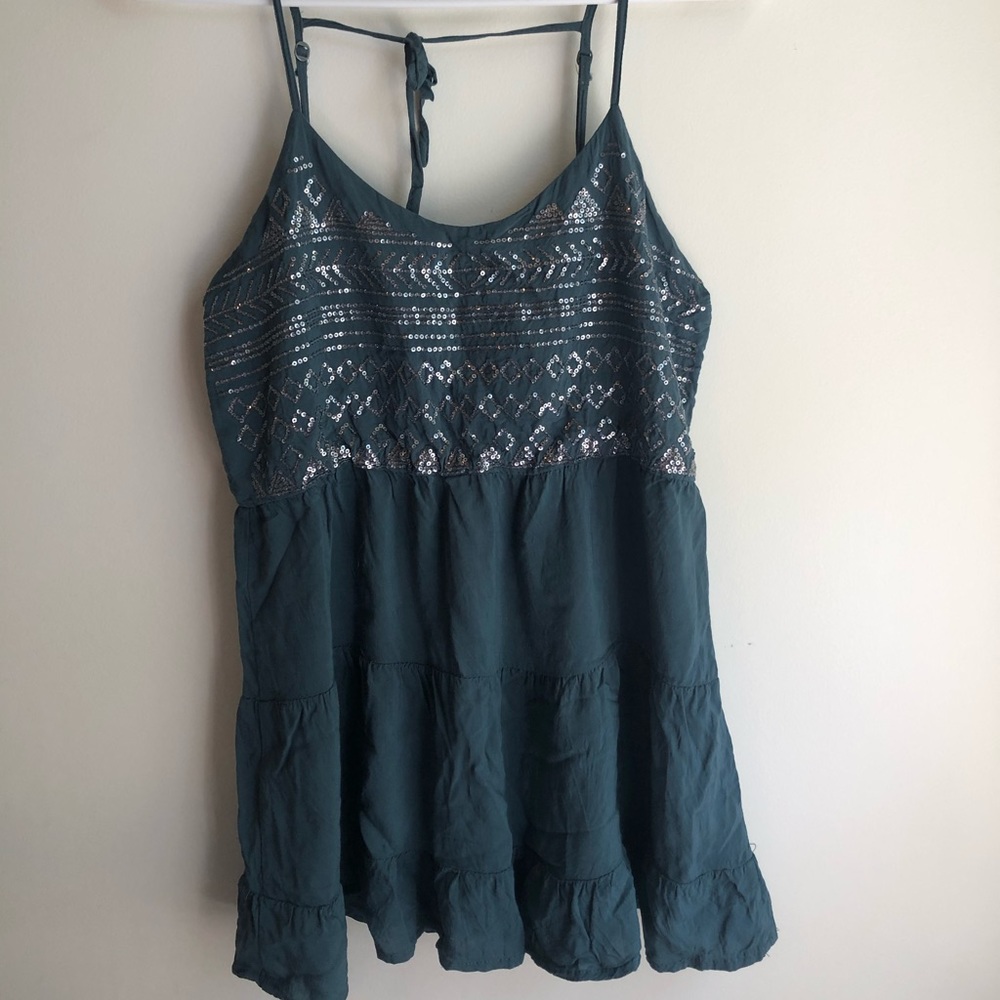 Aeropostale turquoise tank top